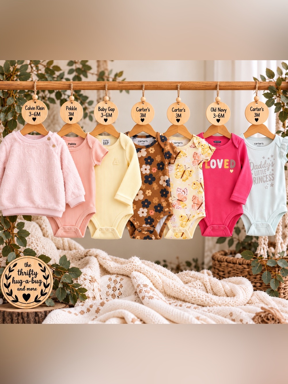 Baby Girl 7-Piece Bundle 3M–6M | Carter’s Gap Calvin Klein